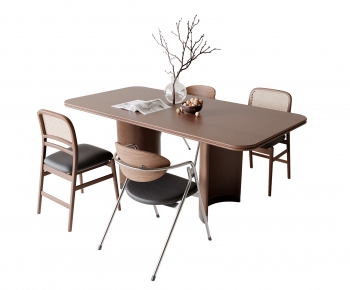 Modern Dining Table And Chairs-ID:809601072
