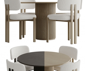 Modern Dining Table And Chairs-ID:873930584