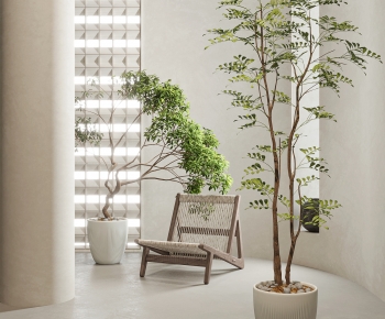 Modern Ground Green Plant Potted Plants-ID:517055994