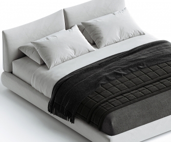 Modern Double Bed-ID:225272891