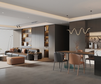 Modern Dining Room-ID:658319956