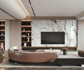 Modern A Living Room-ID:944375047