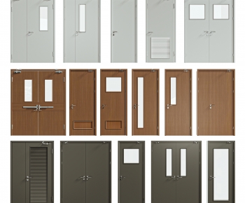 Modern Fire Door-ID:616028074