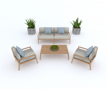 Nordic Style Outdoor Sofa-ID:528526078