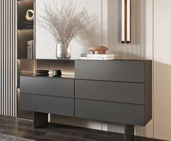 Modern Entrance Cabinet-ID:889320472