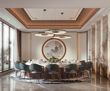 新中式餐厅包厢-ID:610759979