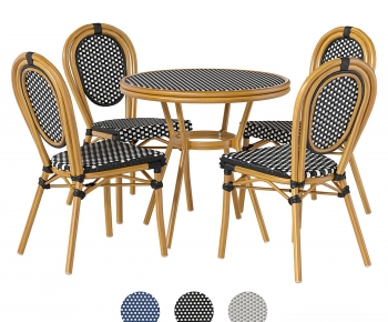 American Style Dining Table And Chairs-ID:126960998