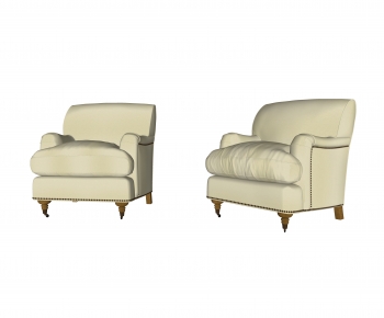 Simple European Style Single Sofa-ID:317722087