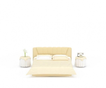 Modern Double Bed-ID:329322103