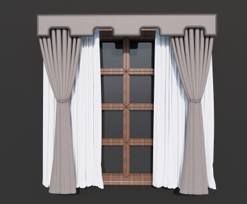New Chinese Style The Curtain-ID:815635922
