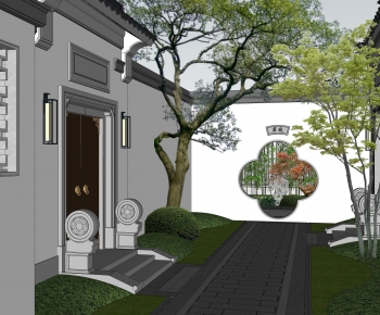 Chinese Style Courtyard/landscape-ID:138176923