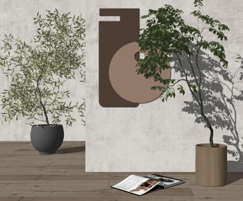 Modern Ground Green Plant Potted Plants-ID:754893064