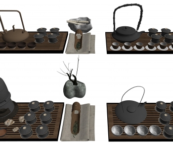 New Chinese Style Tea Set-ID:971452954