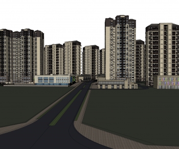 Modern Residential Building-ID:174000988