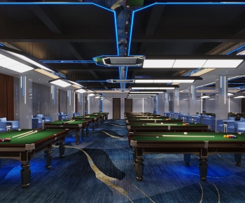 Modern Billiard Room-ID:590646986