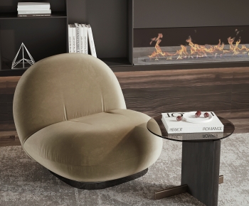 Modern Single Sofa-ID:202410286