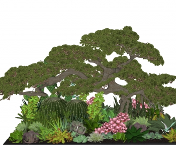 Modern Plant Landscaping-ID:907363896