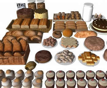Modern Bread Cake-ID:671051988