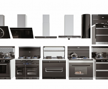Modern Kitchen Electric Gas Range-ID:443289329