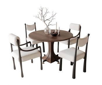 Modern Dining Table And Chairs-ID:600867034