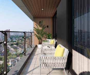 Modern Leisure Balcony-ID:106570964