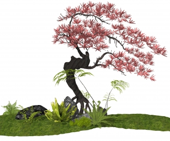 New Chinese Style Plant Landscaping-ID:833935985