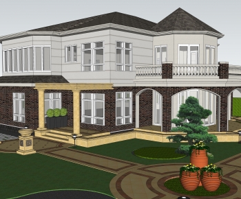 European Style Detached Villa-ID:325884101