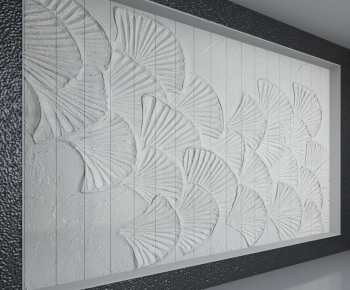 New Chinese Style TV Wall-ID:310034997