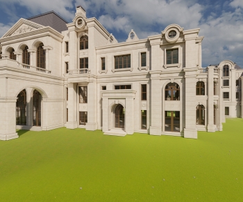 European Style Villa Appearance-ID:563673023