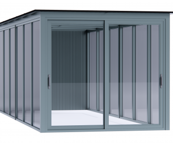 Modern Glass Sunshine Room-ID:459659144