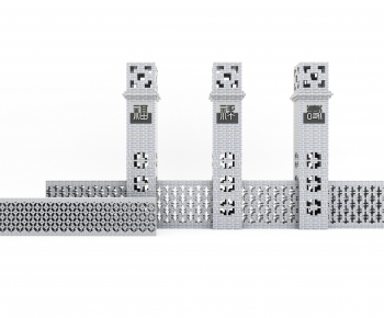 New Chinese Style Landscape Wall-ID:185225963