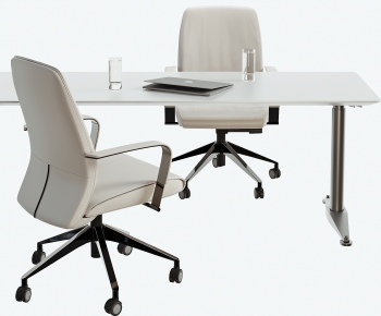 Modern Office Desk And Chair-ID:928559066