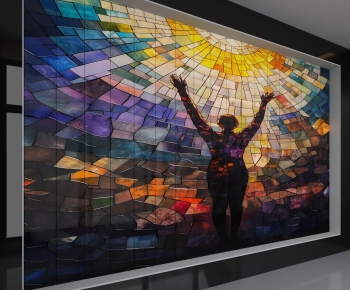 Modern TV Wall-ID:350330115