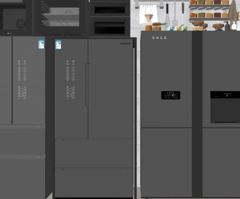 Modern Home Appliance Refrigerator-ID:592623951