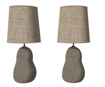 Wabi-sabi Style Table Lamp-ID:225739961