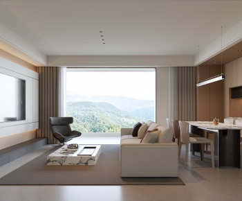 Modern A Living Room-ID:108525048
