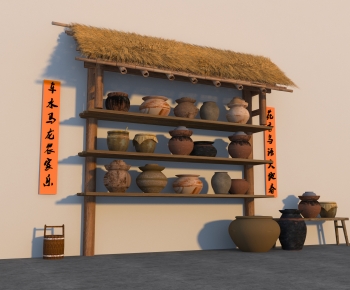 Chinese Style Garden-ID:683367977