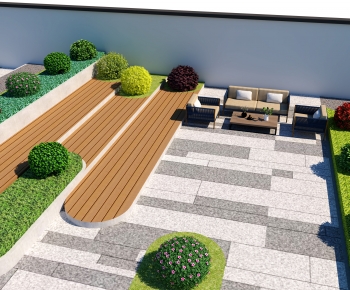 Modern Park Landscape-ID:740180021
