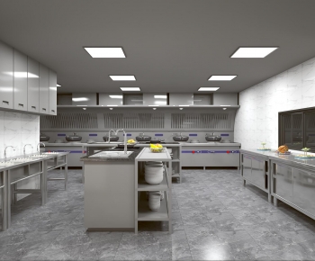 Modern Central Kitchen-ID:280540037