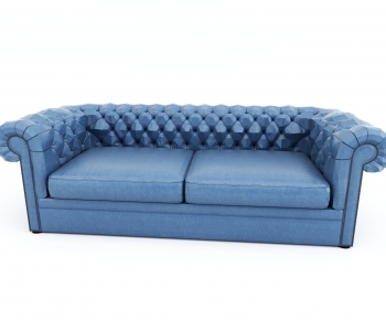 Simple European Style A Sofa For Two-ID:626509274