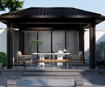 New Chinese Style Pavilion-ID:779443035