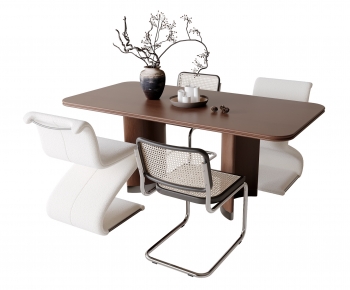 Modern Dining Table And Chairs-ID:529108051
