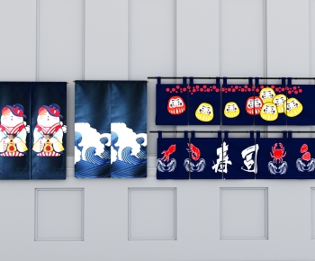 Japanese Style Door Curtain-ID:104858916