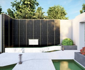 Modern Courtyard/landscape-ID:570362092