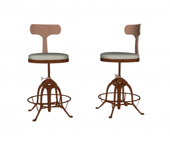 American Style Bar Chair-ID:916888959