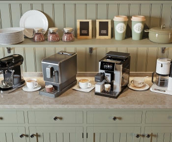 Modern Kitchen Electric Coffee Machine-ID:260838034