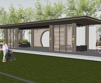 New Chinese Style Gallery Frame-ID:134324071