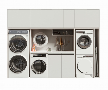 Modern Laundry Cabinet-ID:615329987