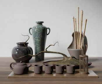 New Chinese Style Decorative Set-ID:854302884