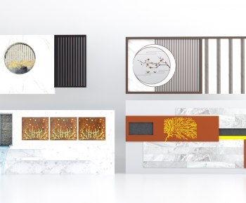 New Chinese Style Landscape Wall-ID:947709088